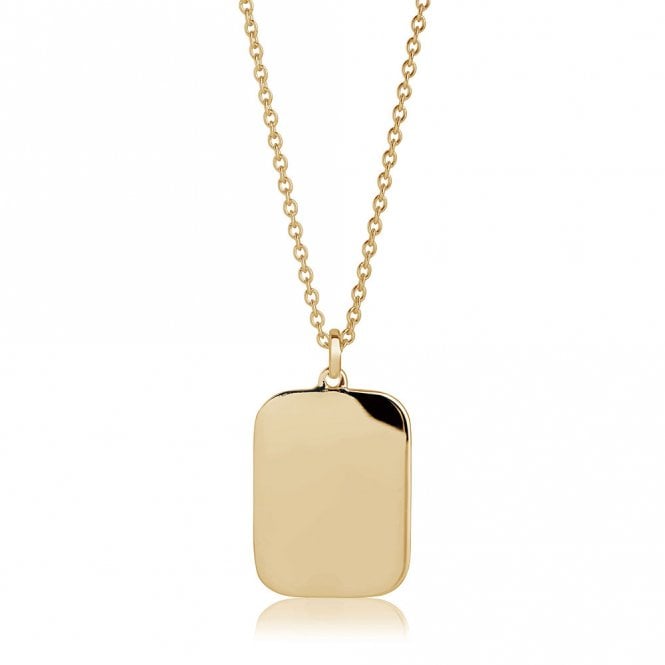 Follina Pianura Quadrato pendant and chain