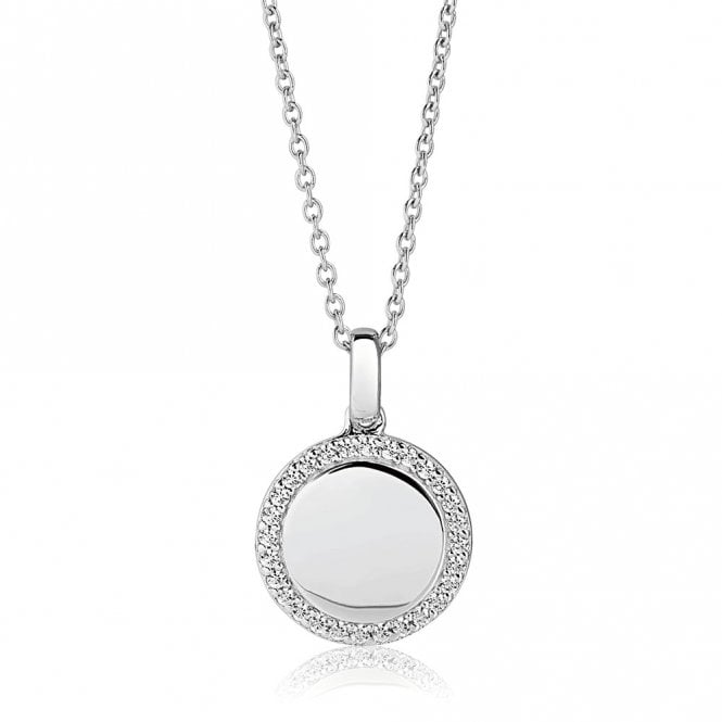Follina silver pendant and chain by Sif Jakobs