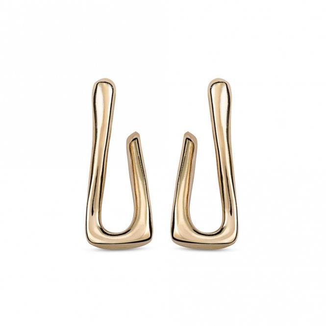 For U Earrings by Uno de 50