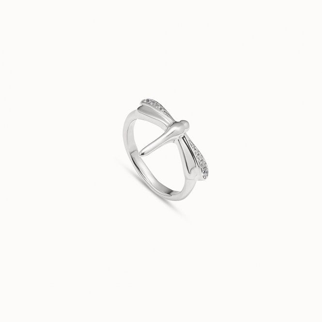 Fortune Topaz Dragonfly Ring by Uno de 50