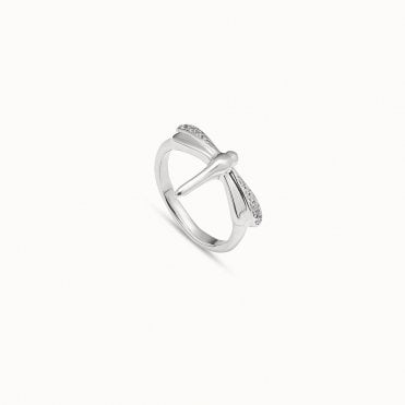 Fortune Topaz Dragonfly Ring by Uno de 50