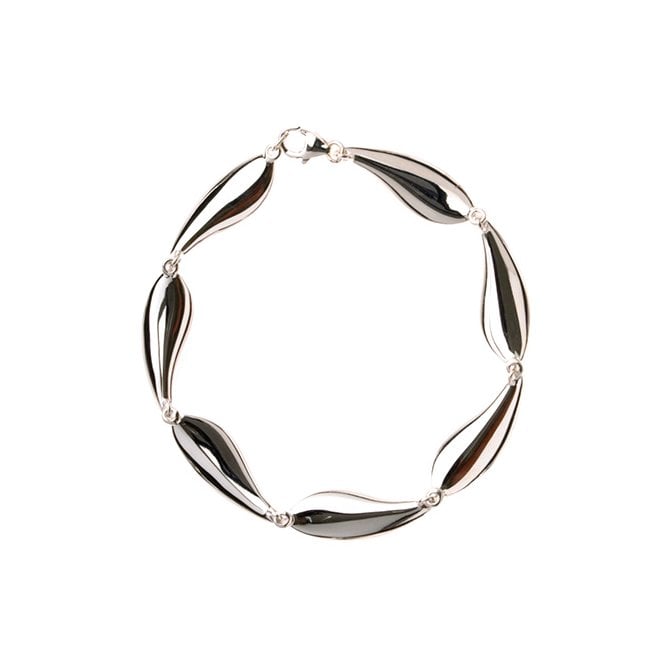 Frangipani style statement bracelet