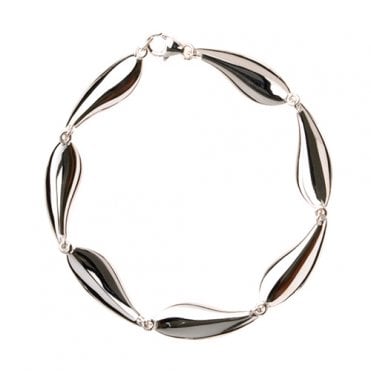 Frangipani style statement bracelet