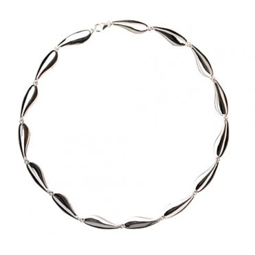 Frangipani style statement necklace