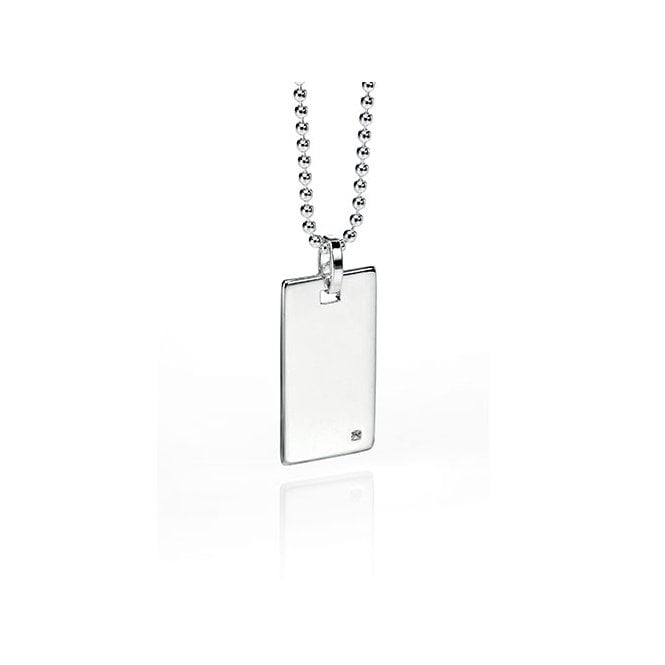 Fred Bennett diamond set dog tag