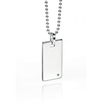 Fred Bennett diamond set dog tag