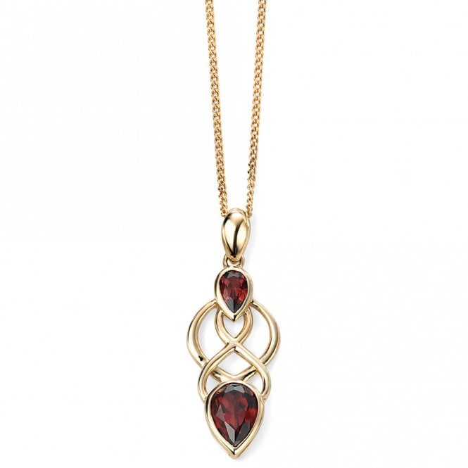 Garnet necklace