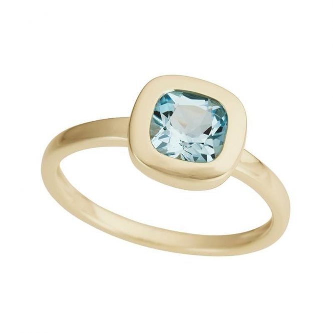 Gold and amethyst ring