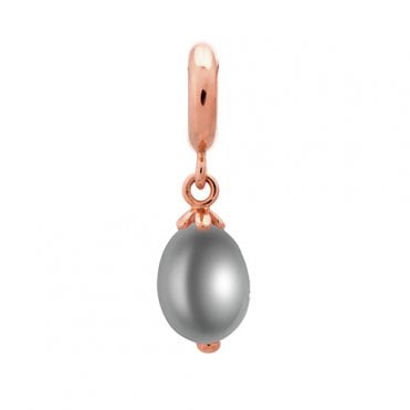 Grey pearl charm by Endless
