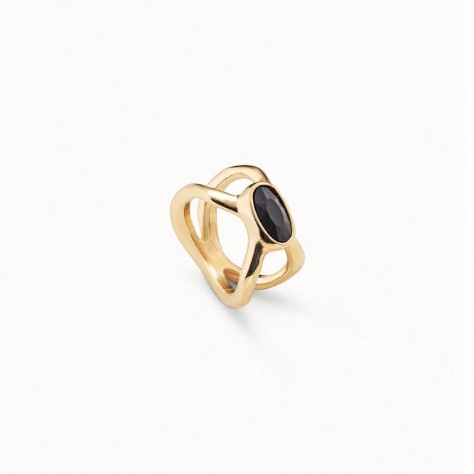 Guardian Gold Plated Ring by Uno de 50
