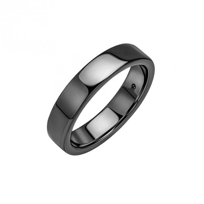 Gun metal ring by Fred Bennett