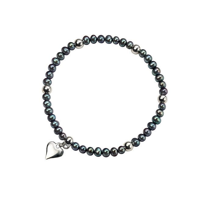 Heart charm bracelet