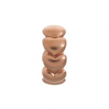 Hearts rose gold charm by Endless