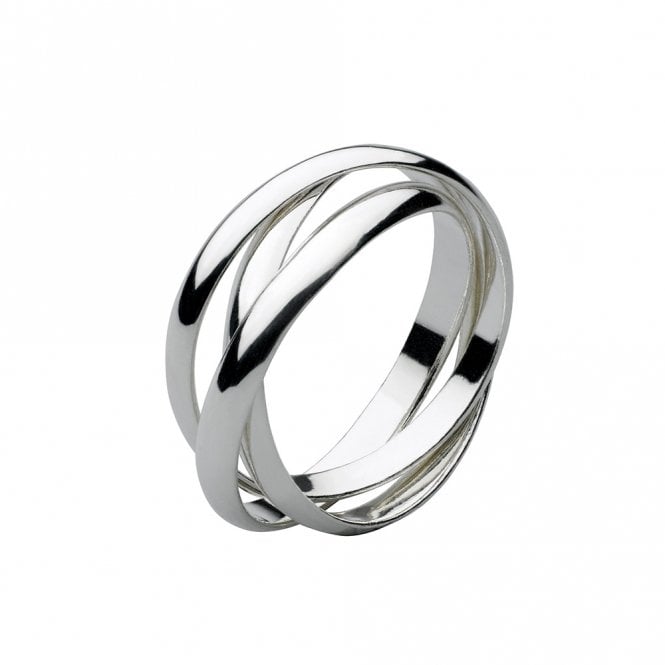 Interlocking Trinity Wedding Band