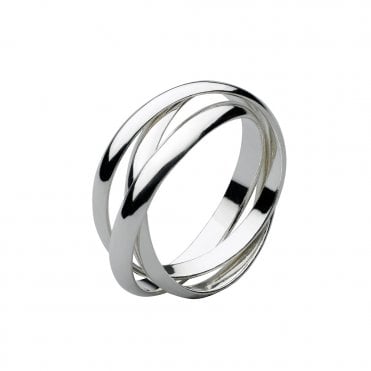 Interlocking Trinity Wedding Band