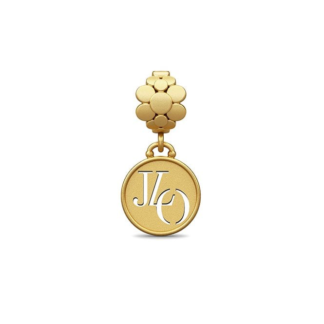 JLO blossom drop gold charm by Endless