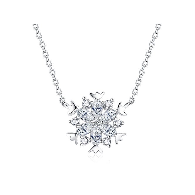 Kaleidoscopic Snowflake pendant by Fei Liu