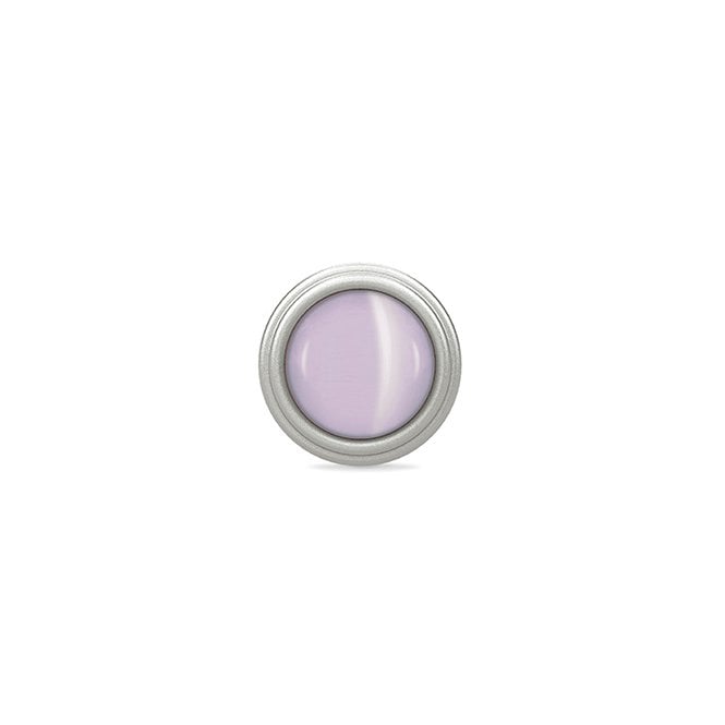 Lavender love dome silver charm by Endless
