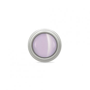 Lavender love dome silver charm by Endless