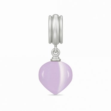 Lavender spring love silver charm by Endless