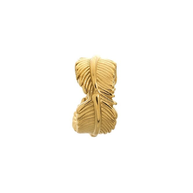 Leaf gold charm by Endless