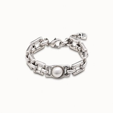 Linda Bracelet set with a Pearl by Uno de 50