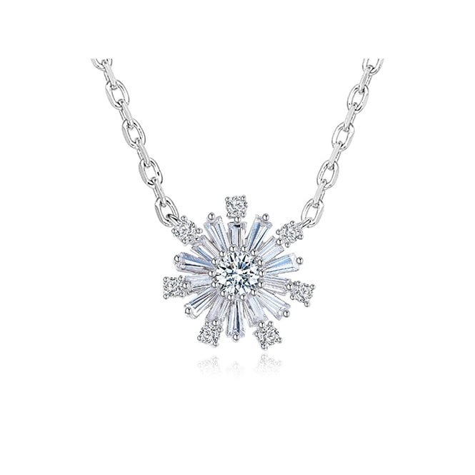 Majestic Snowflake pendant by Fei Liu