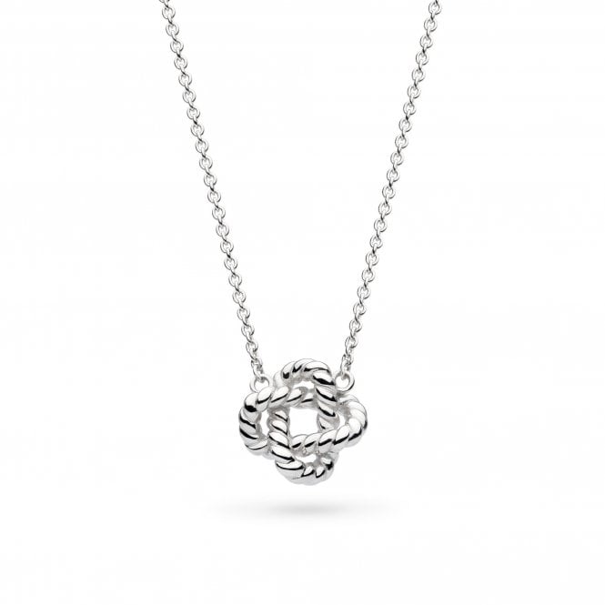 Marina Rope Knot Golden Necklace by Kit Heath
