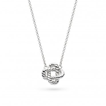 Marina Rope Knot Golden Necklace by Kit Heath