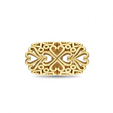 Million heart blossom gold charm by Endless