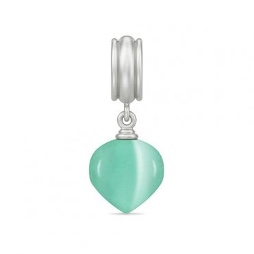 Mint spring love silver charm by Endless