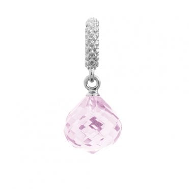 Mysterious drop rose crystal charm by Endless