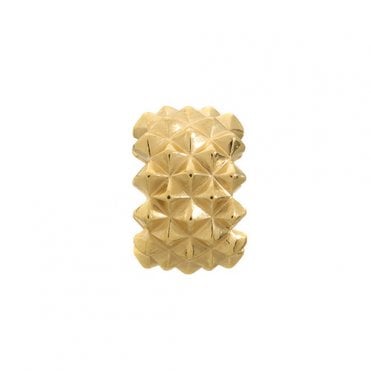 Mysterious edge gold charm by Endless