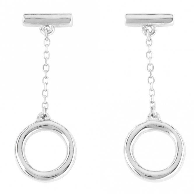 On/Off long drop earrings by Uno de 50