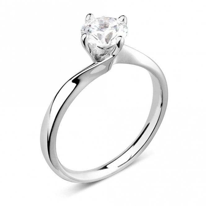 Platinum and Diamond Engagement Ring