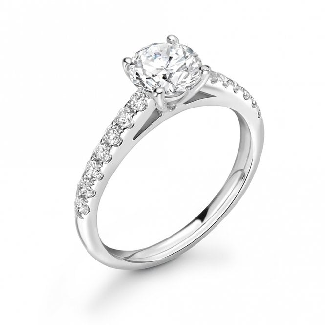 Platinum and Diamond Ring