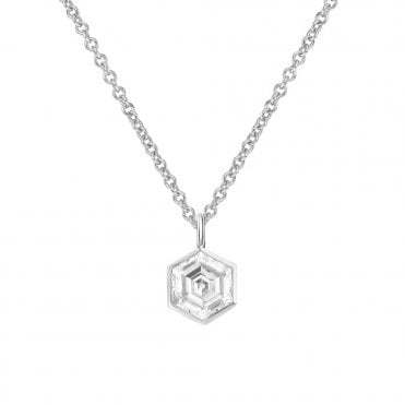 Rayon de Miel Solitaire Pendant by Fei Liu