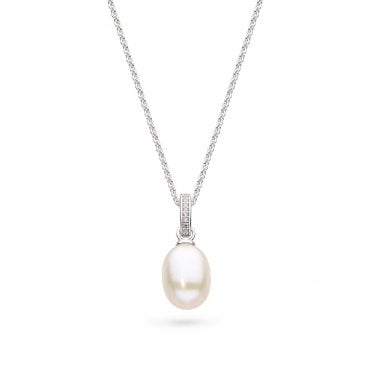 Revival Classic Pearl Glitz Necklace by Kit Heath