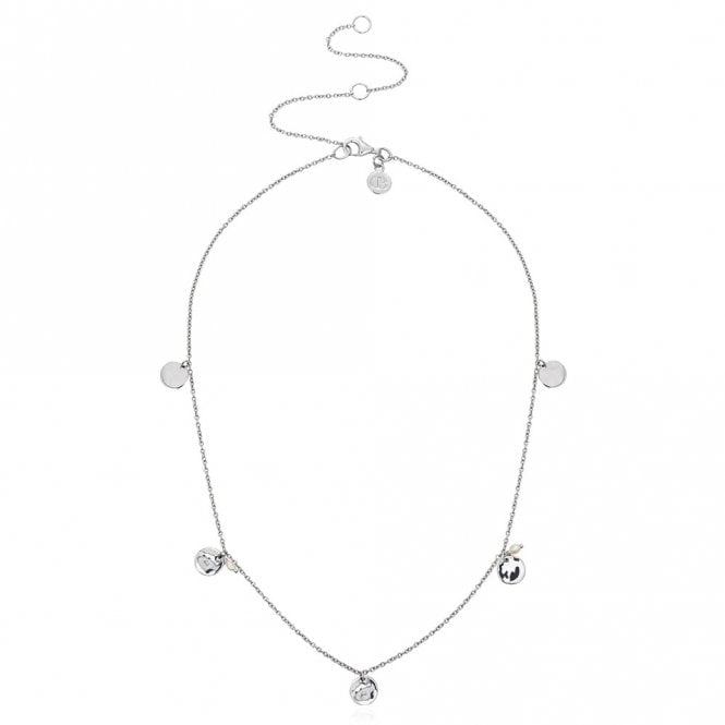 Ripple disc chocker necklace by Claudia Bradby