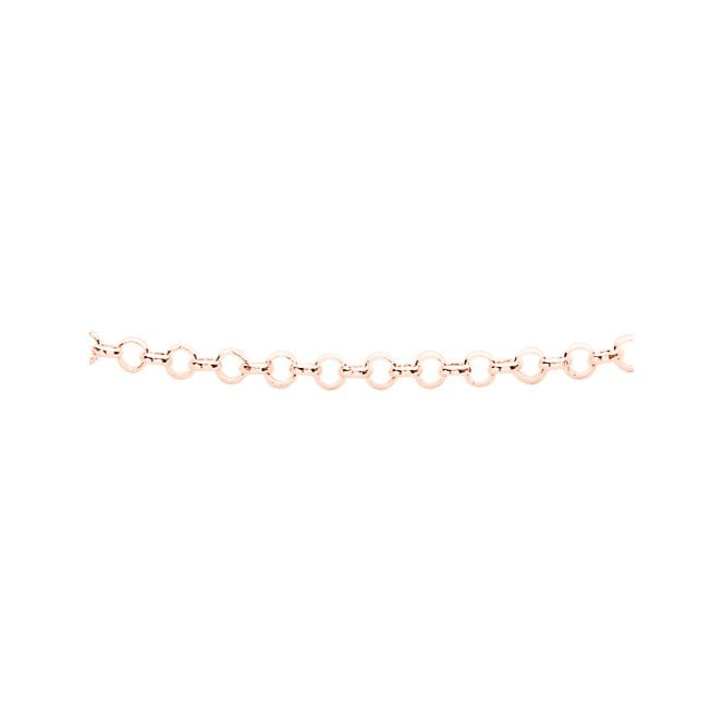 Rose plated chain