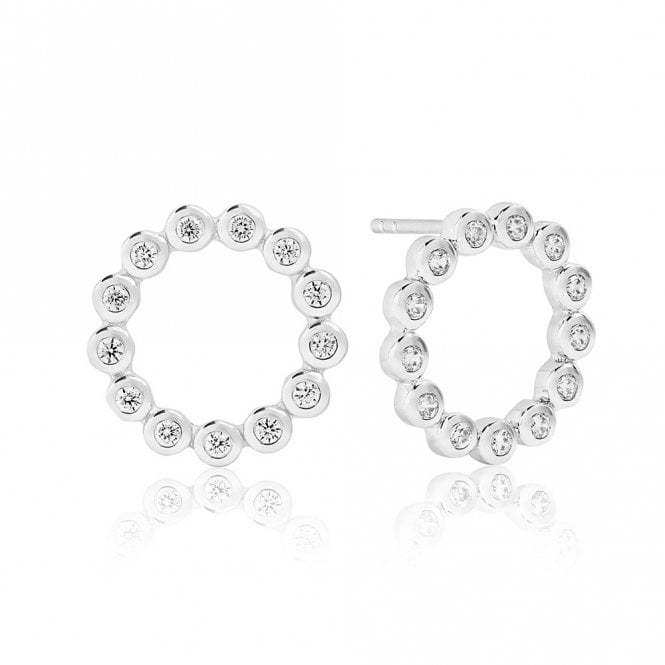 Sardinien Circolo Piccolo silver earrings by Sif Jakobs