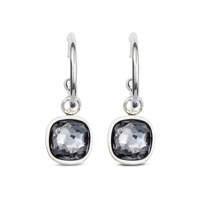 Shiny Tears Hoop Earrings by Uno de 50