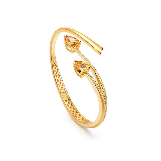 Shooting Star bangle by Fei Liu