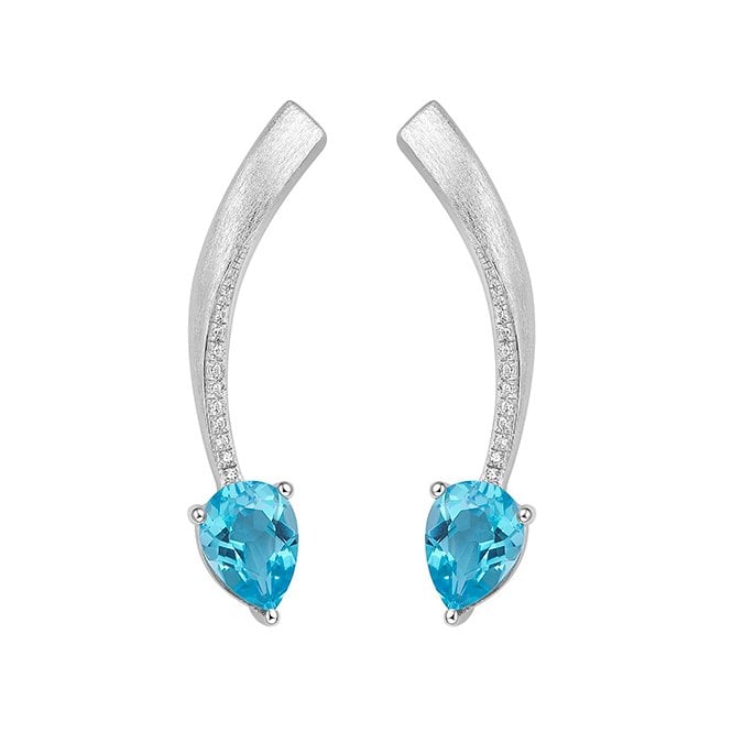 Shooting Star earrings by Fei Liu
