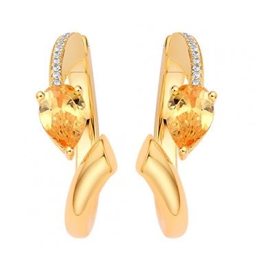 Shooting Star earrings by Fei Liu
