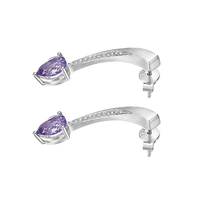 Shooting Star earrings by Fei Liu