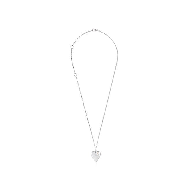 Signature grande heart necklace by Claudia Bradby