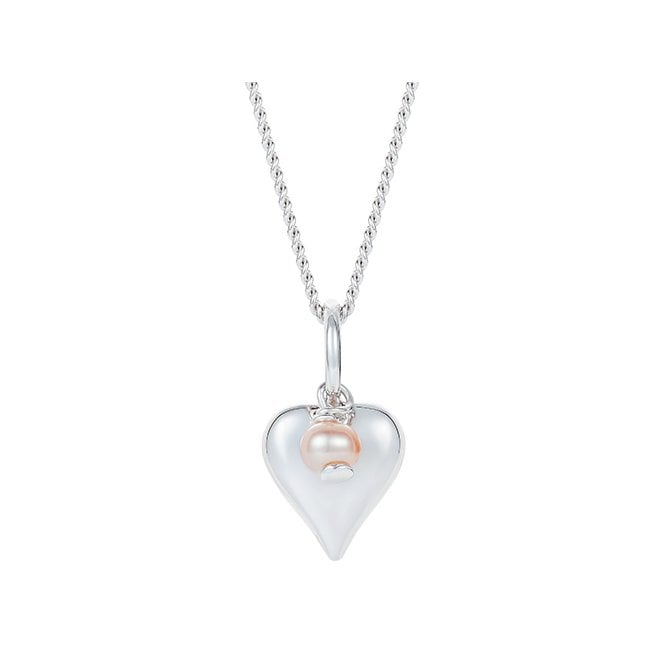 Signature heart pendant and chain by Claudia Bradby
