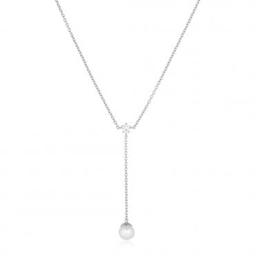 Silver Adria Lungo Necklace by Sif Jakobs
