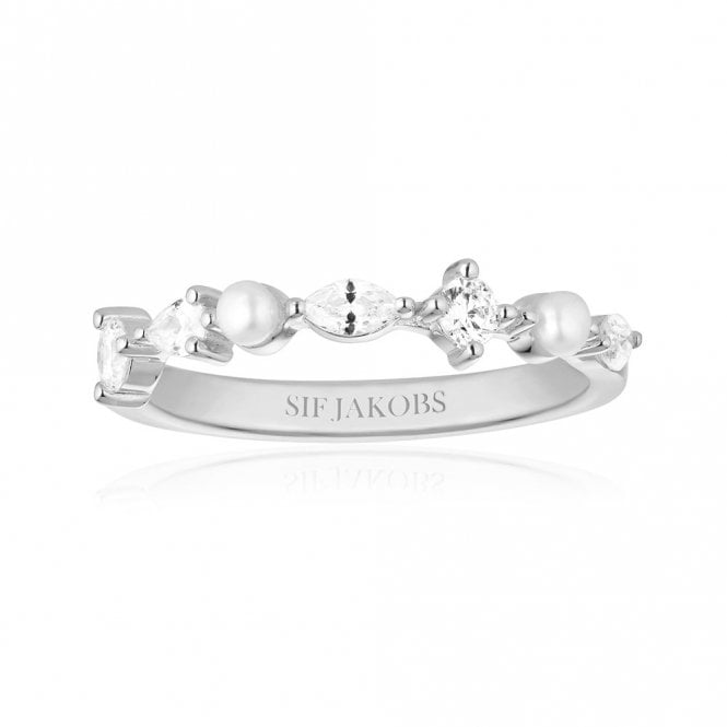 Silver Adria Piccolo Ring by Sif Jakobs